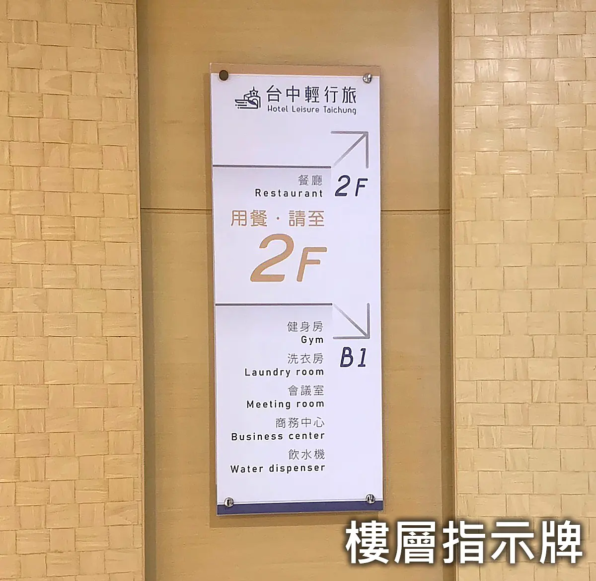 樓層指示牌