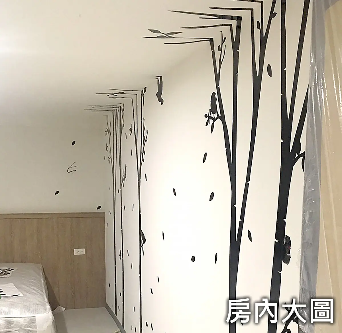 牆面貼圖